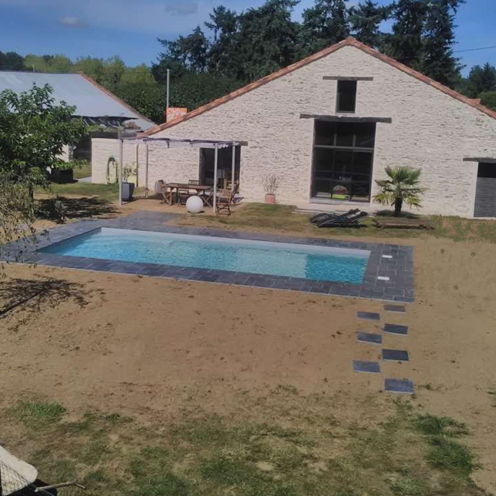 Changement revêtement piscine à Legé (44)